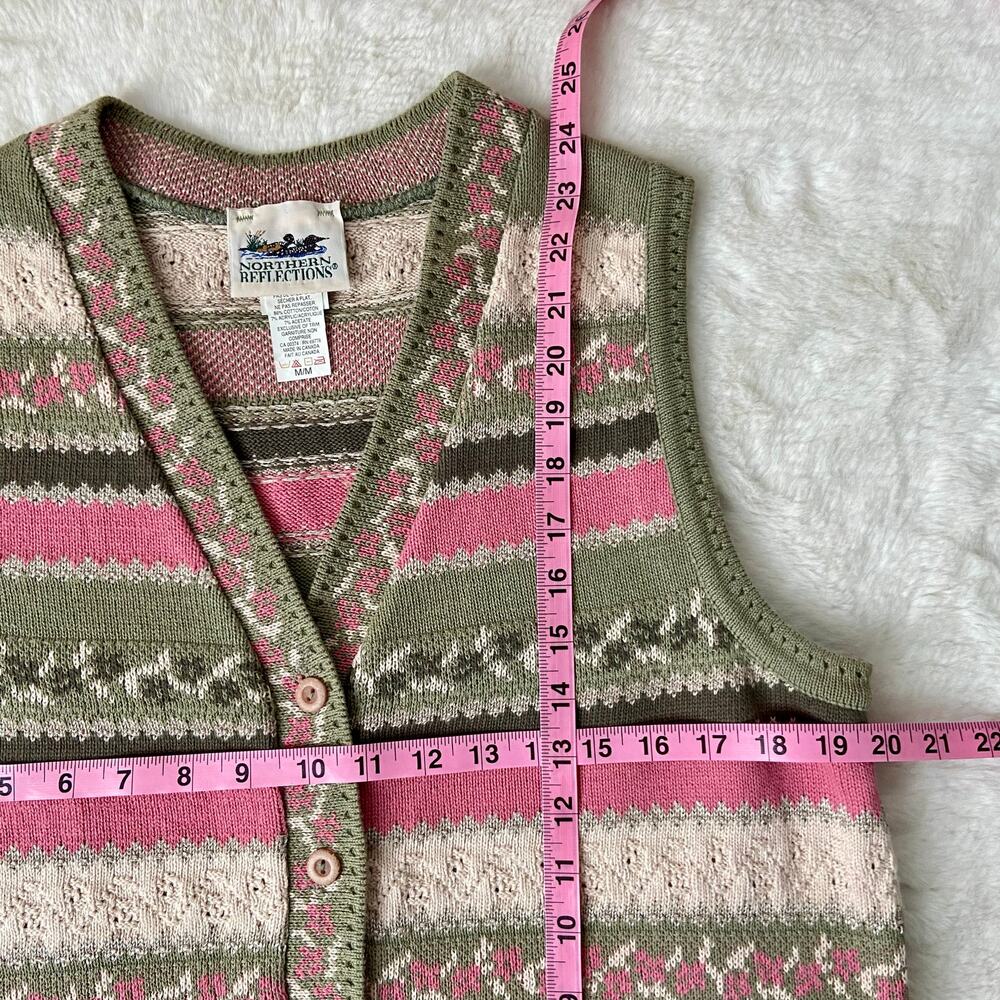 Vintage Northern Reflections Sweater Vest - Picture 4 of 4